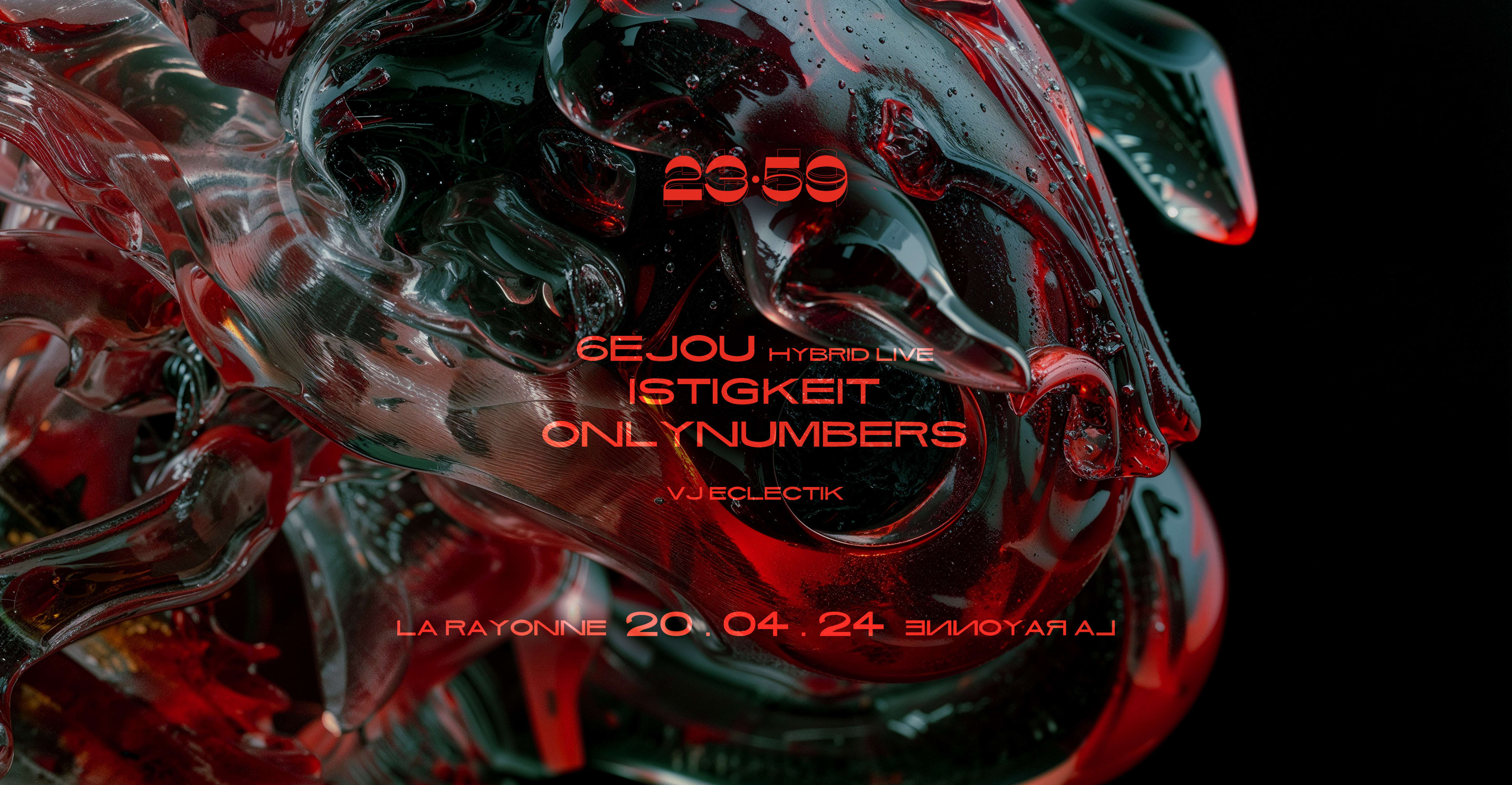23:59 - 6ejou Hybrid Live, Onlynumbers, Istigkeit Cover