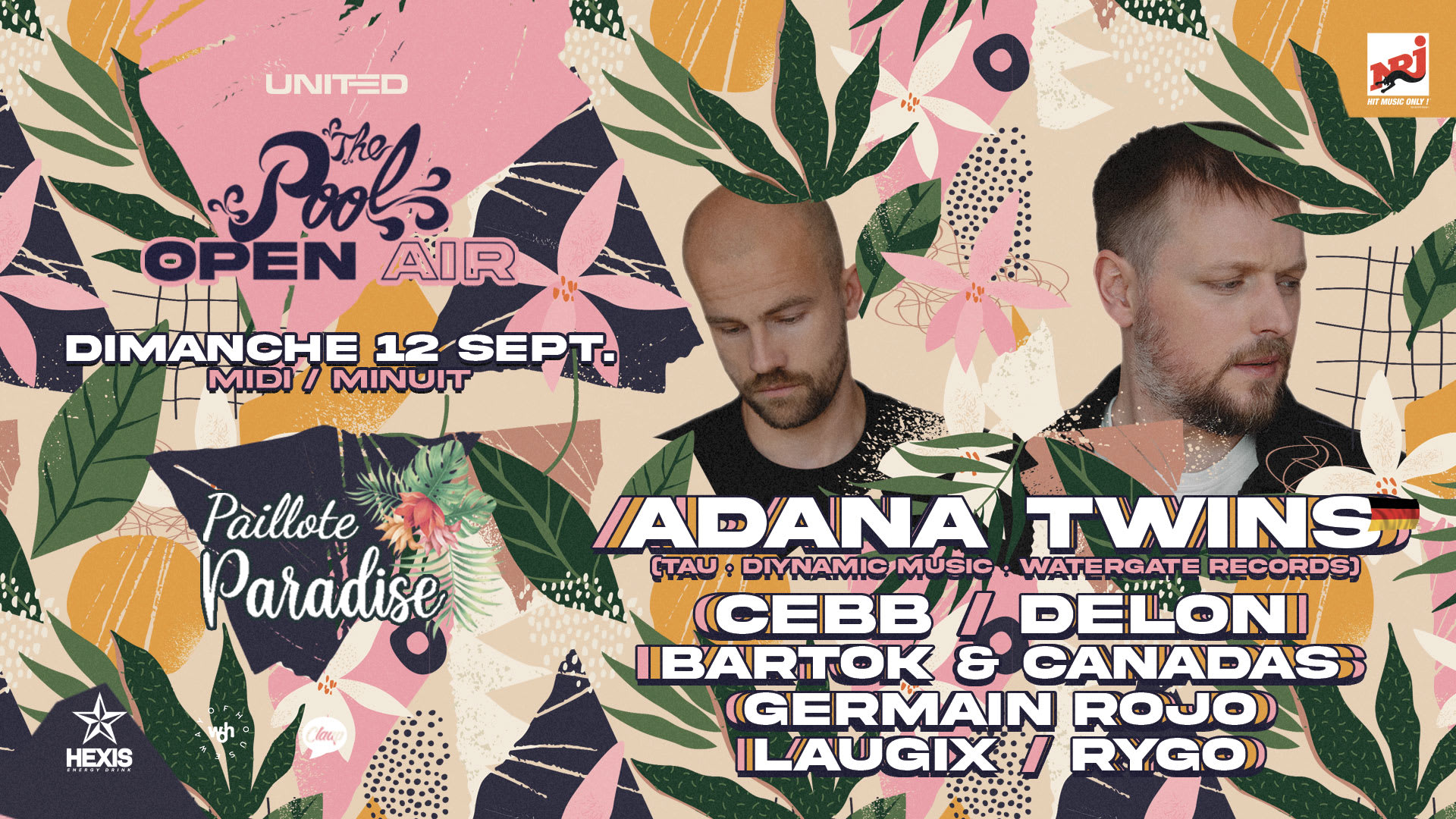 The Pool Open Air : Adana Twins 12/09 Cover
