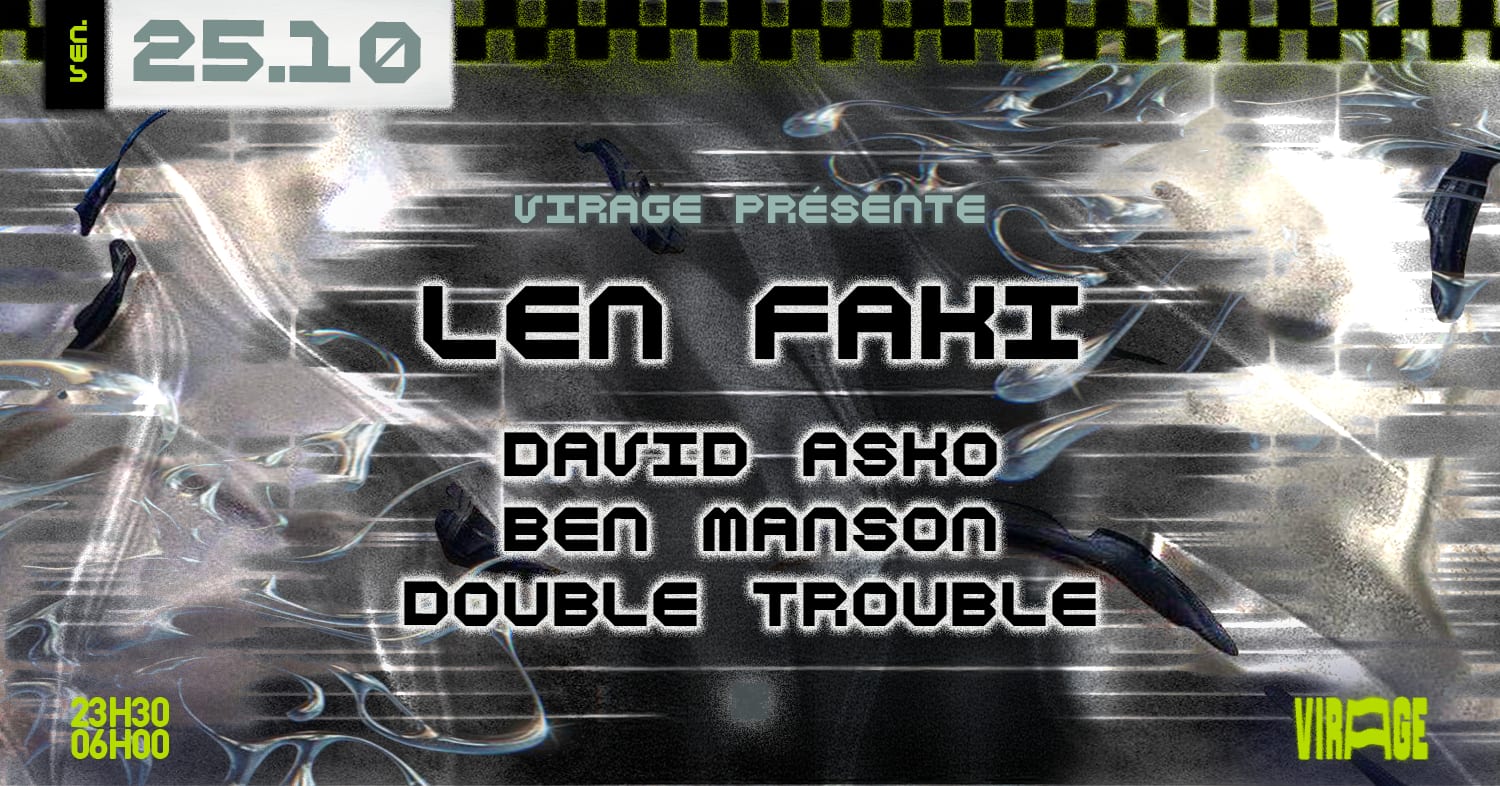 Virage Présente : Len Faki, David Asko, Ben Manson Cover