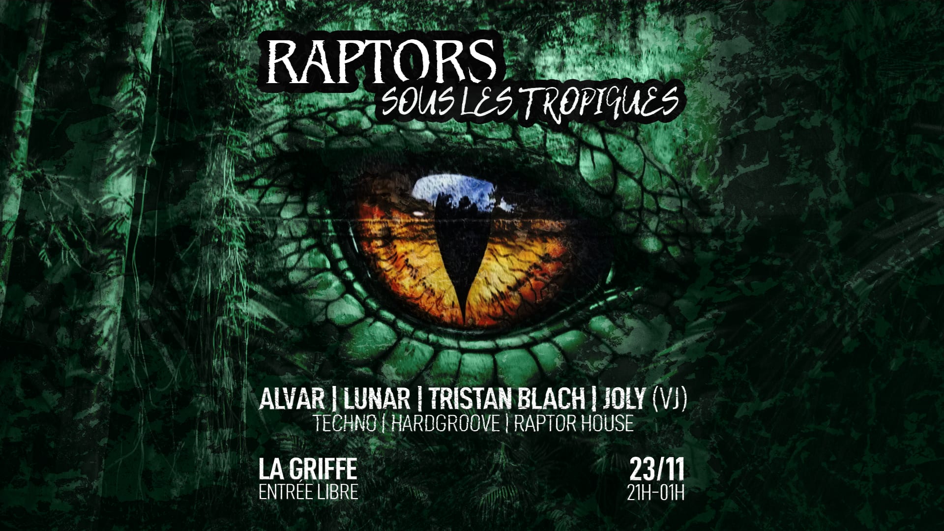 Raptors Sous Les Tropiques II Cover