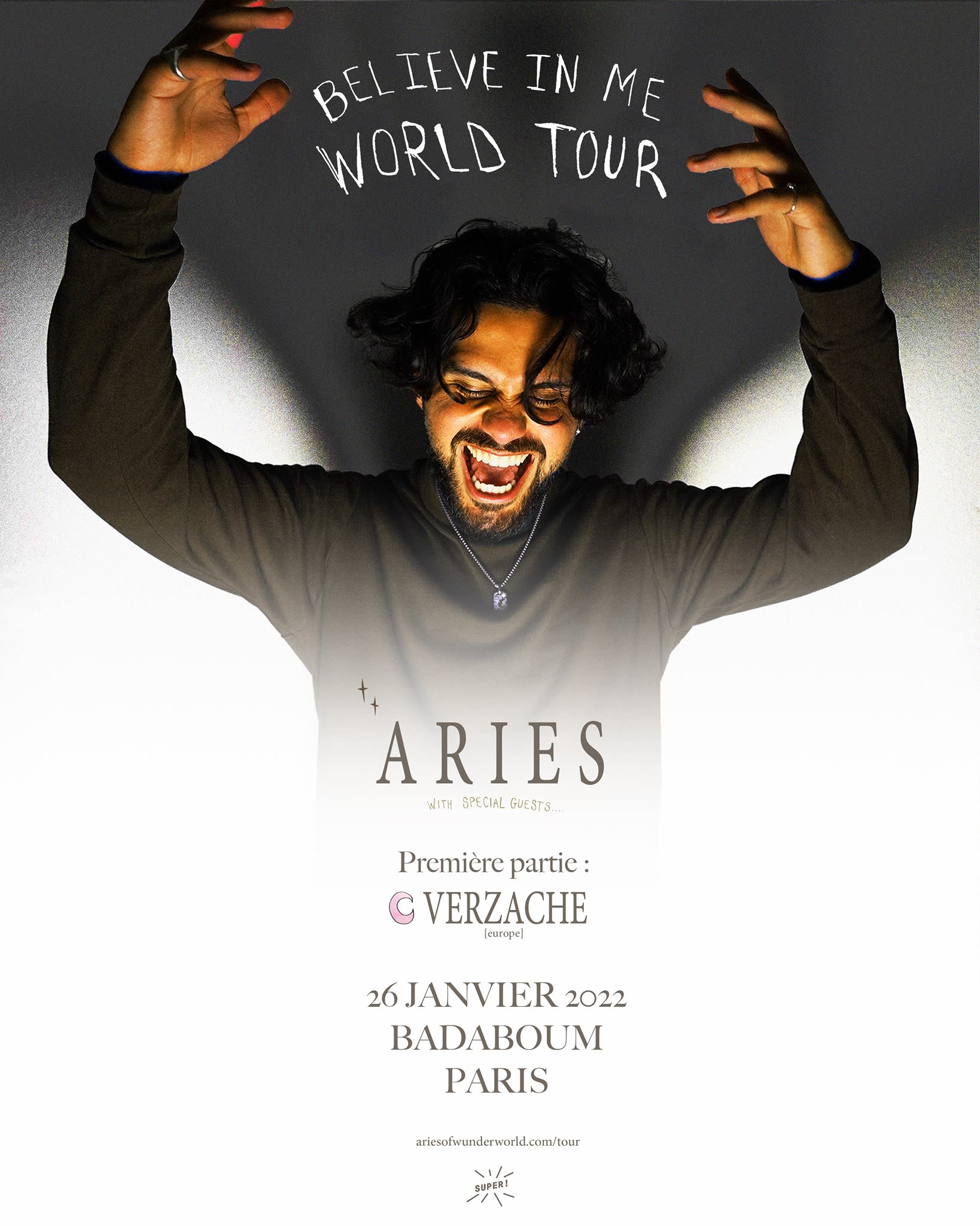 Super ! — Aries Le 14 Septembre 2022 Au Badaboum Cover