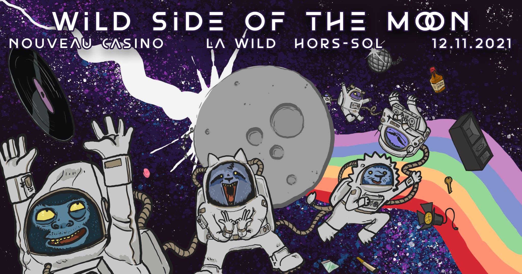 La Wild : Wild Side Of The Moon Cover