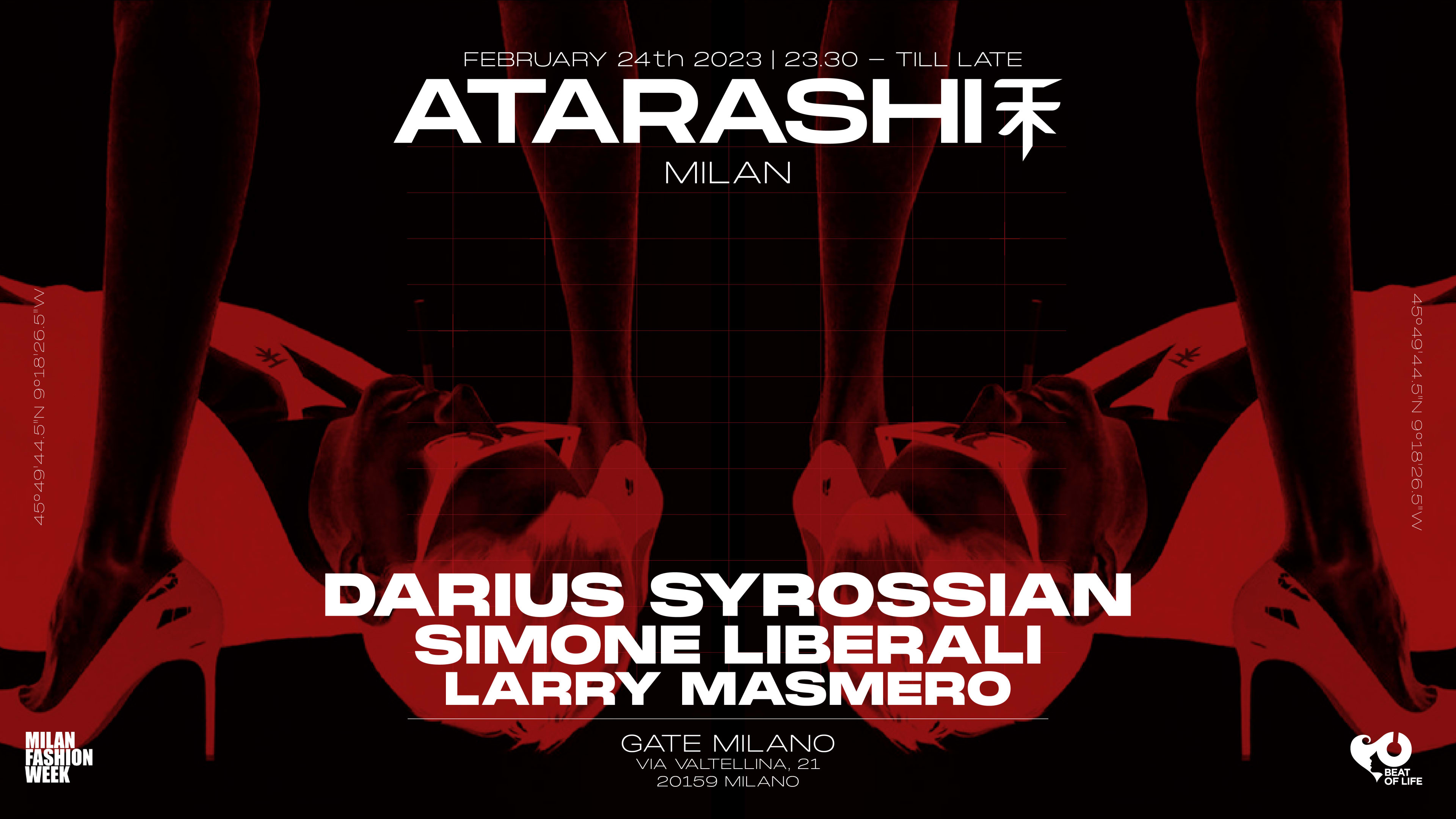 Atarashi XIX: Darius Syrossian, Simone Liberali, Larry M. Cover
