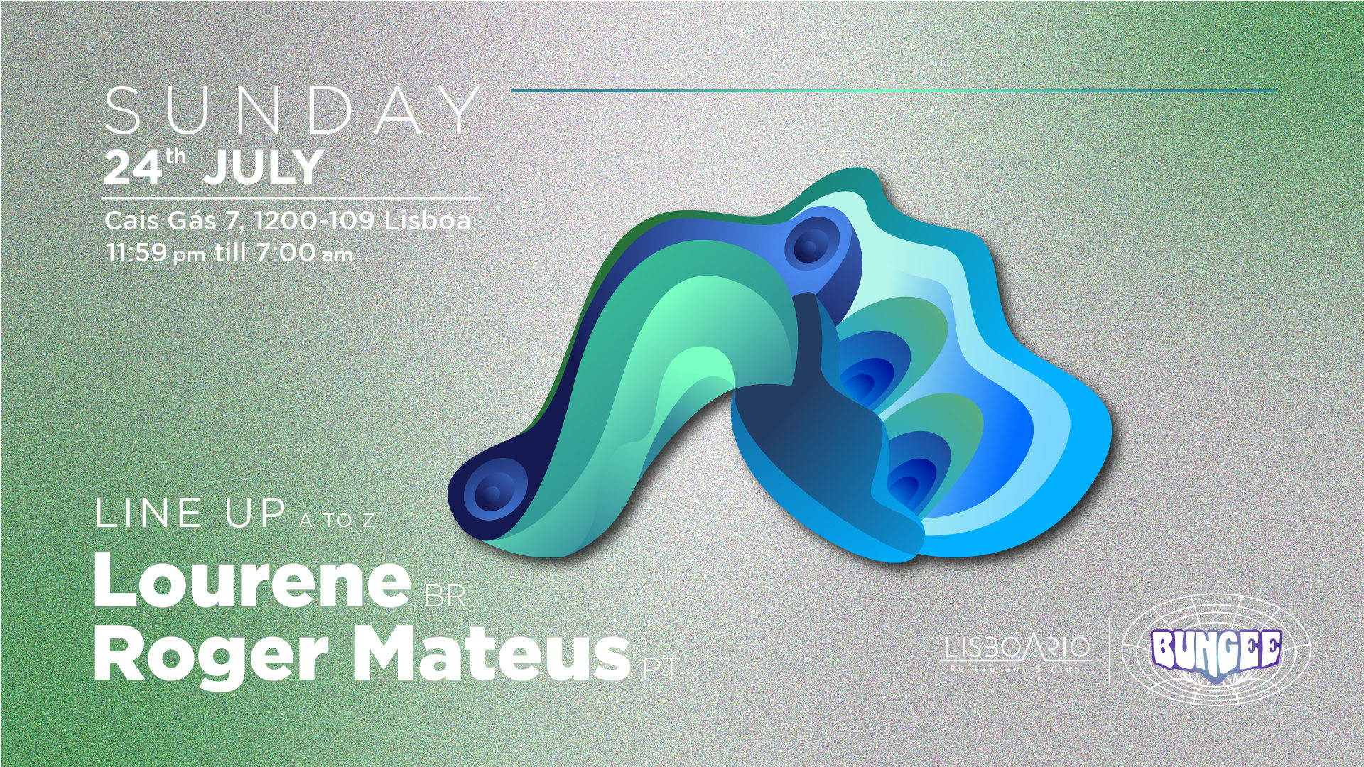 Bungee Sunday • 24 Jul • At Lisboa Rio Cover