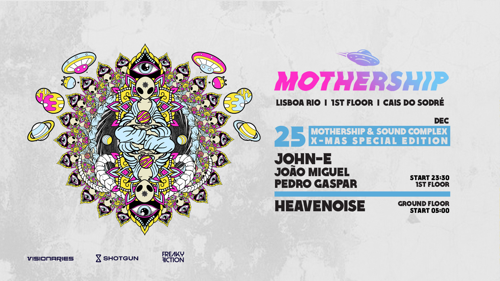 Mothership & Sound Complex - X-Mas Edition Cover