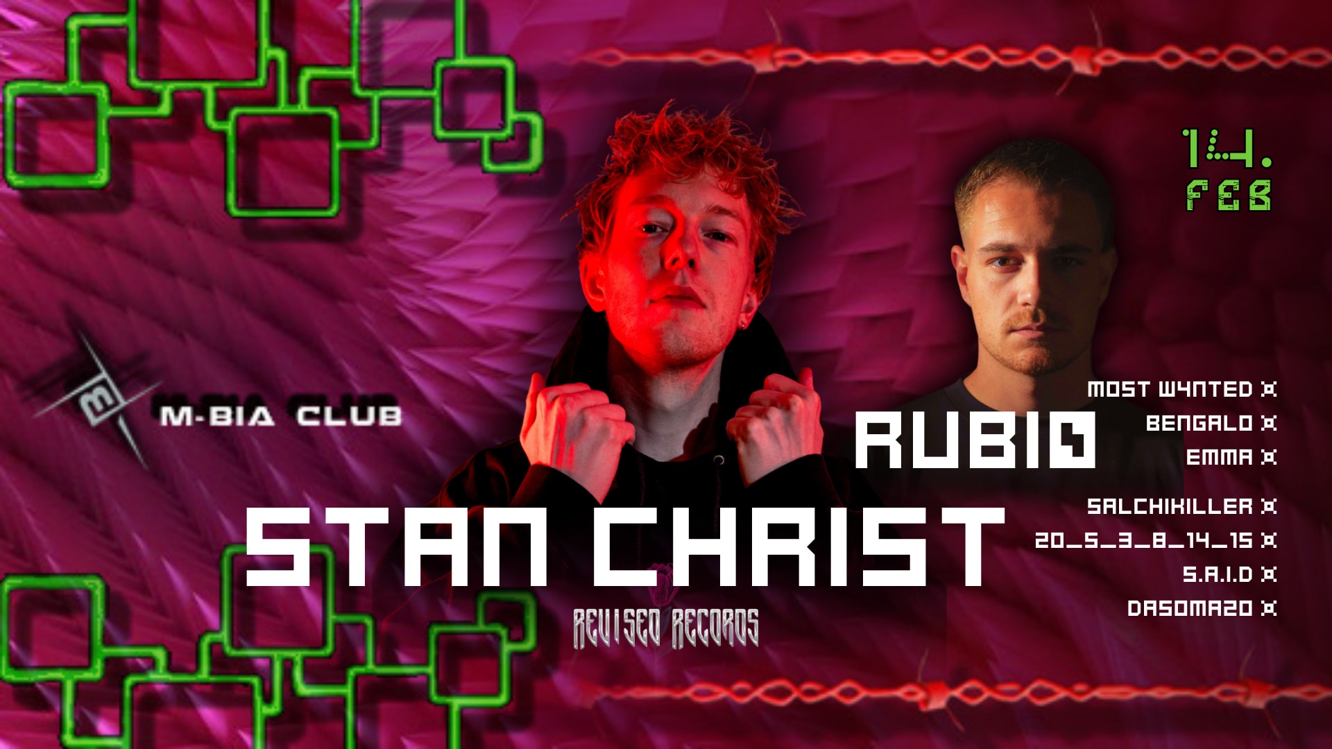 Shøcc Pres. Stan Christ, Rubiø Cover