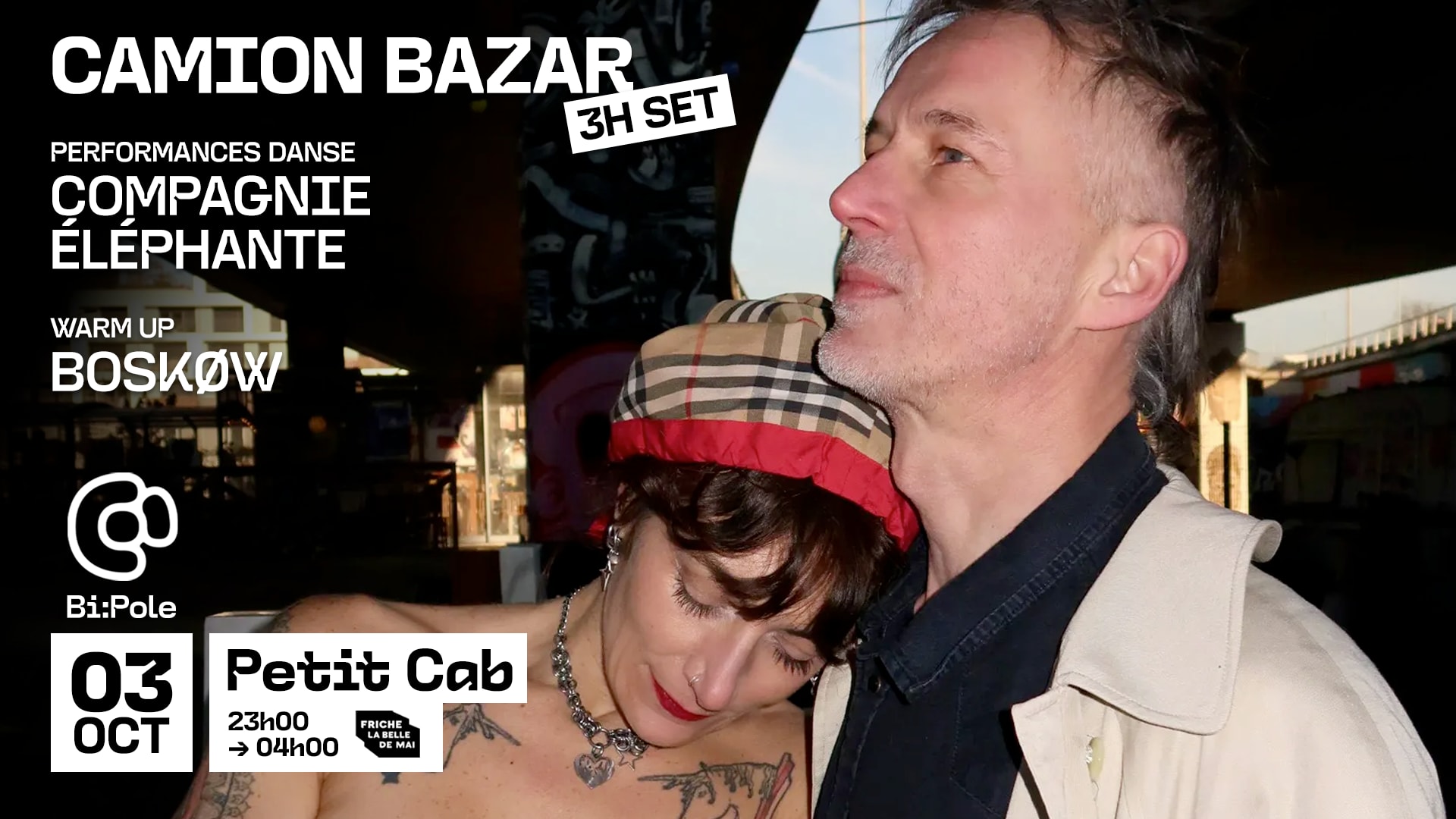 Camion Bazar @ Petit Cab, Friche La Belle De Mai Cover