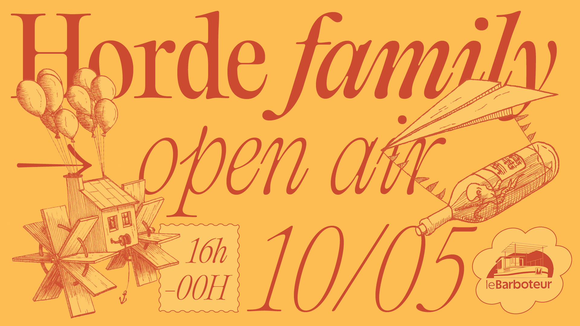 Horde Family — Open Air Gratuit Cover