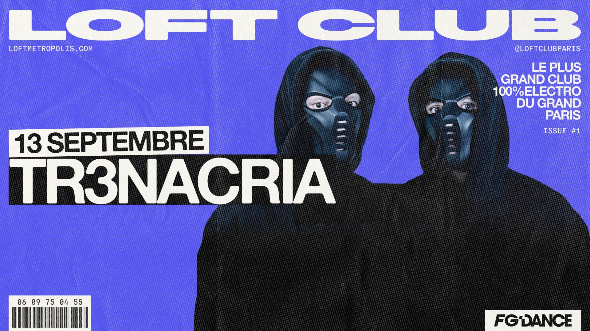 Loft Club Paris Tr3nacria 13.09 Cover