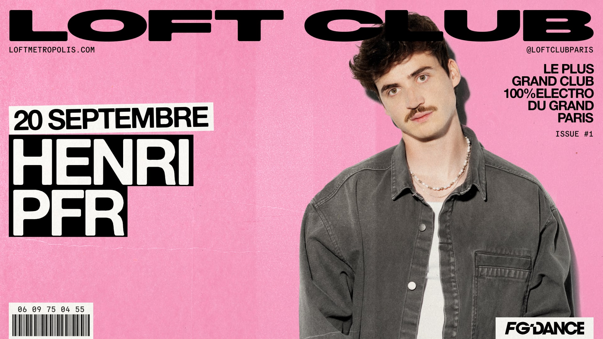 Loft Club Paris Henri Pfr 20.09 Cover