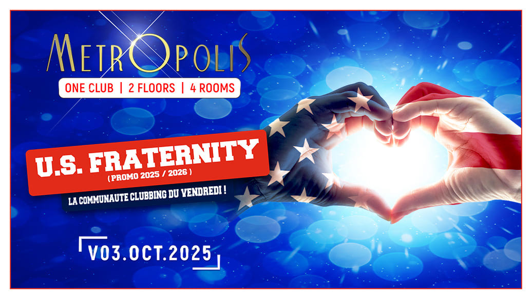 Us Fraternity - Metropolis Paris Cover