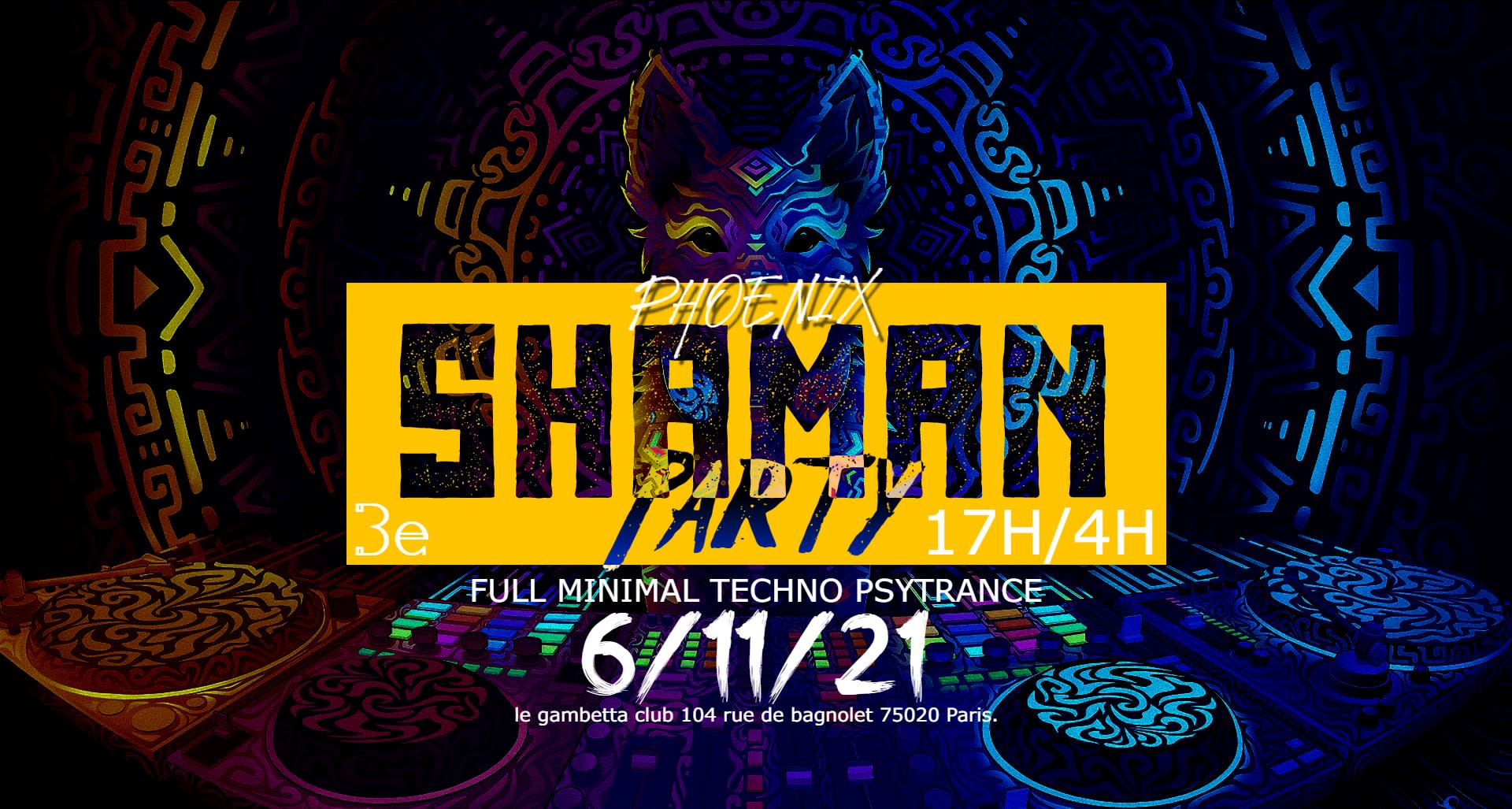 Phoenix Shaman Party Cover