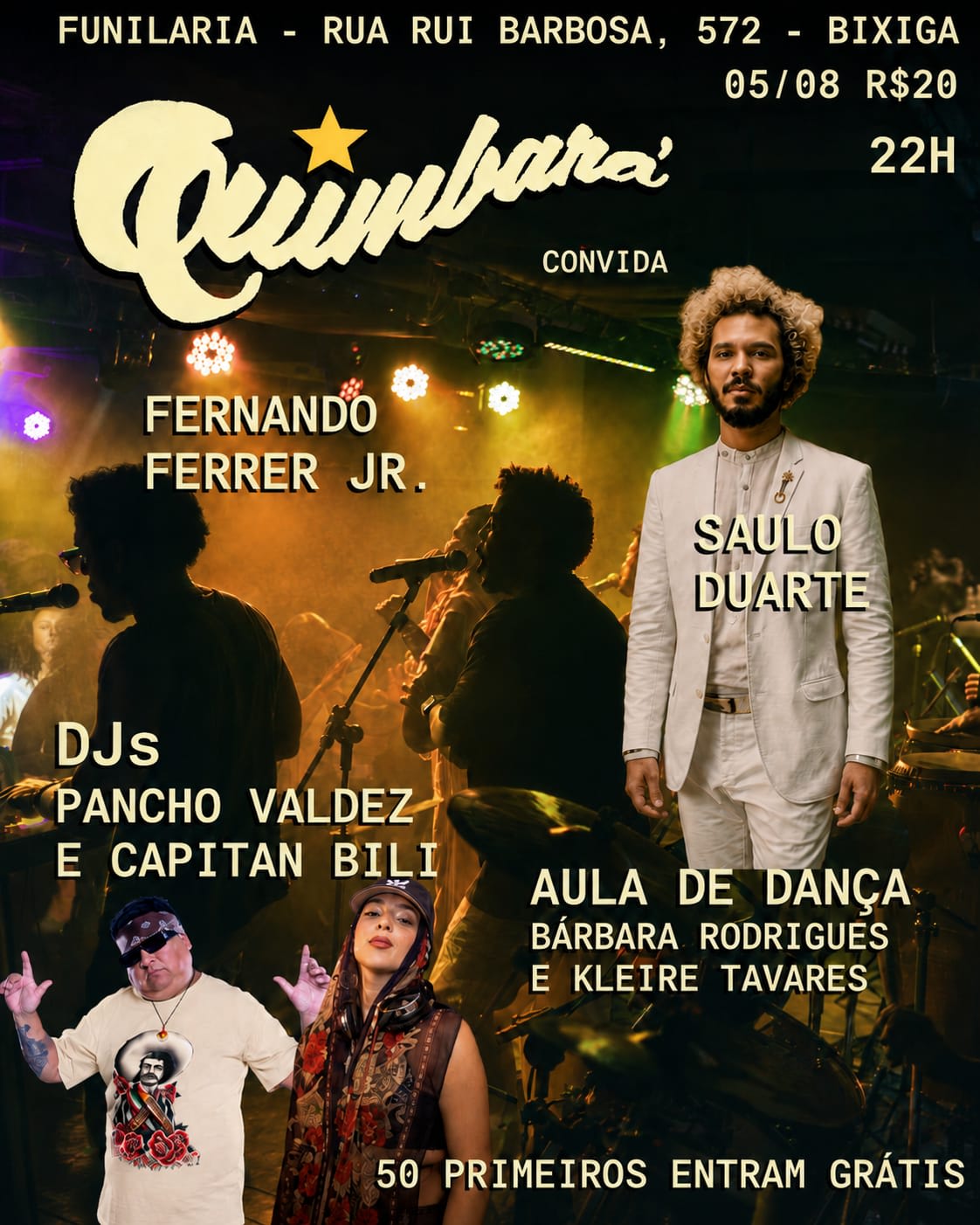 Quarta Latina Com Quimbará Na Funilaria - 5/8 Cover