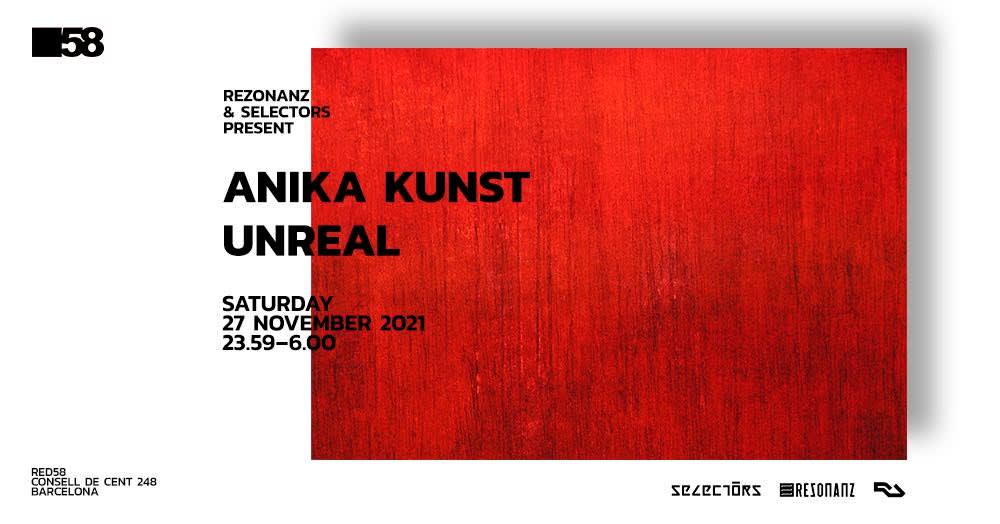 Rezonanz & Selectors Present : Anika, Unreal Cover