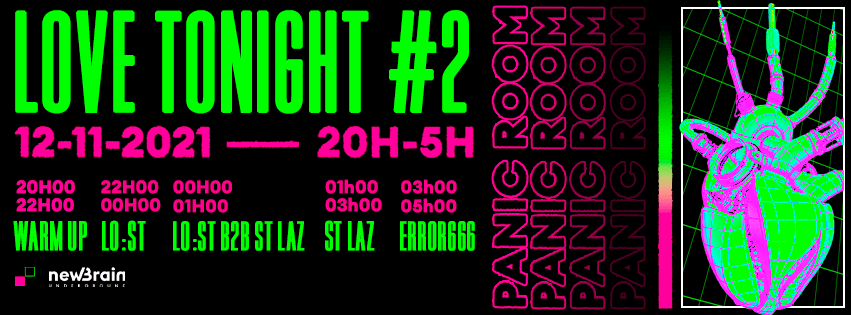 Love Tonight #2 - Panic Room - House Minimal > Techno Cover