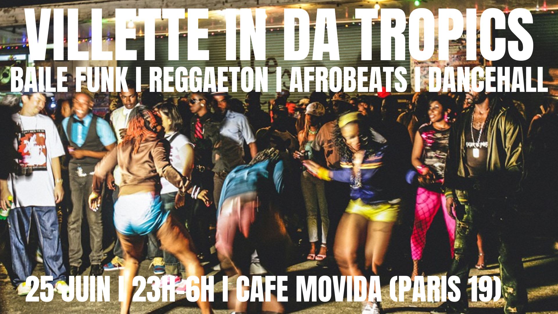 Villette In Da Tropics ~ Funk Brazil, Reggaeton, Afrobeats ! Cover