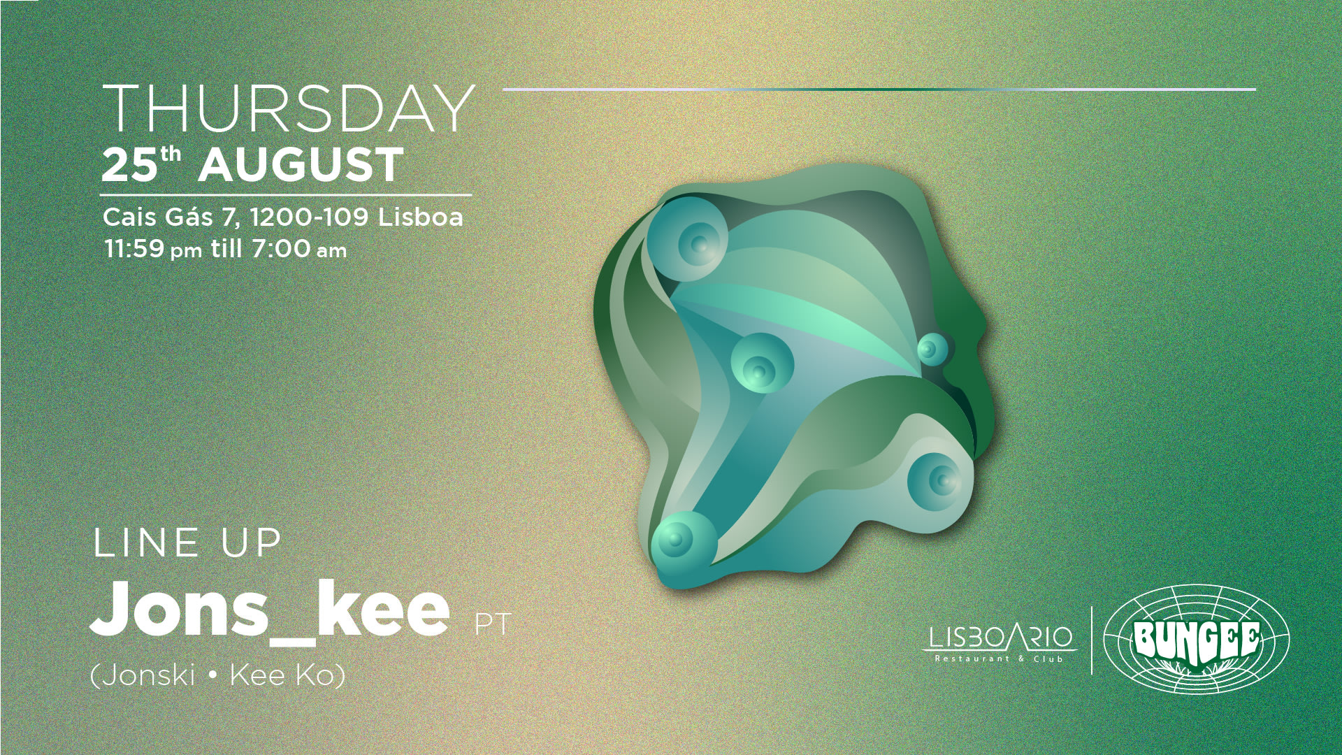 Bungee Thursday • 25 Ago • At Lisboa Rio Cover