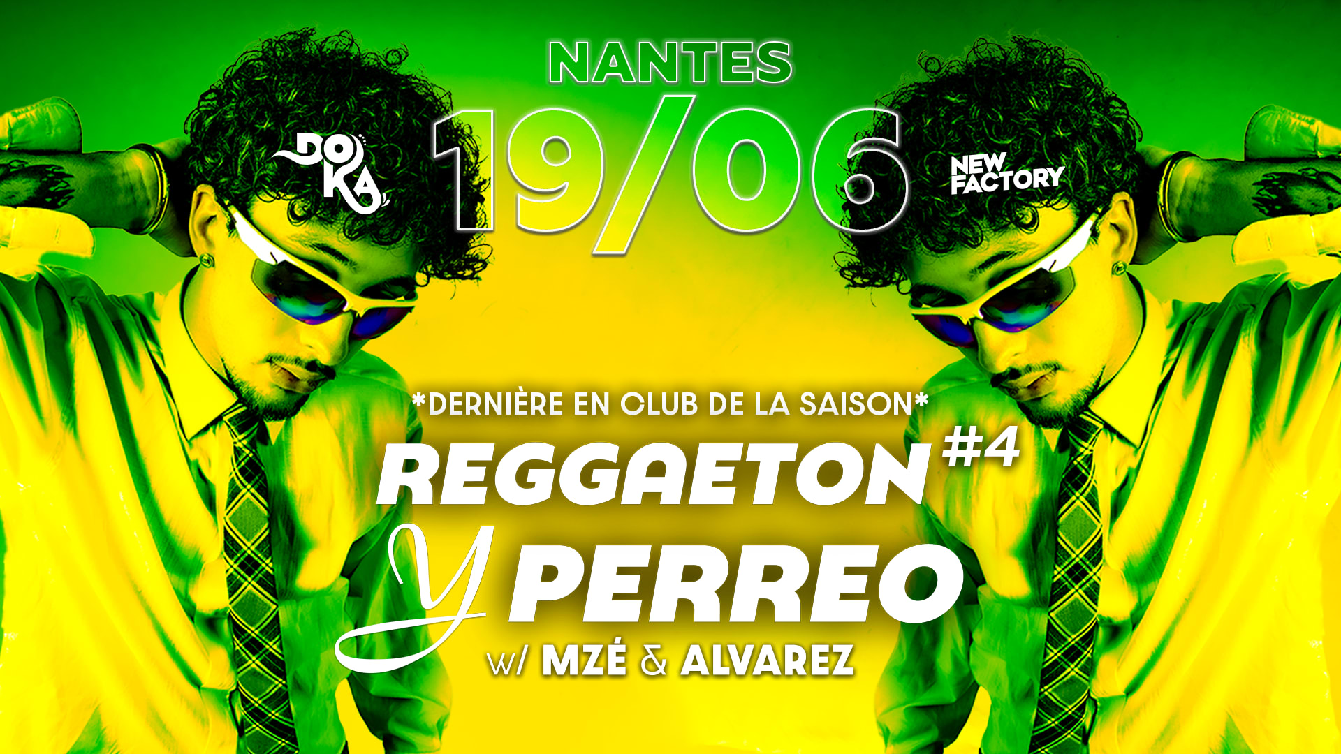 Doka X New Factory : Reggaeton Y Perreo #N•4 Cover