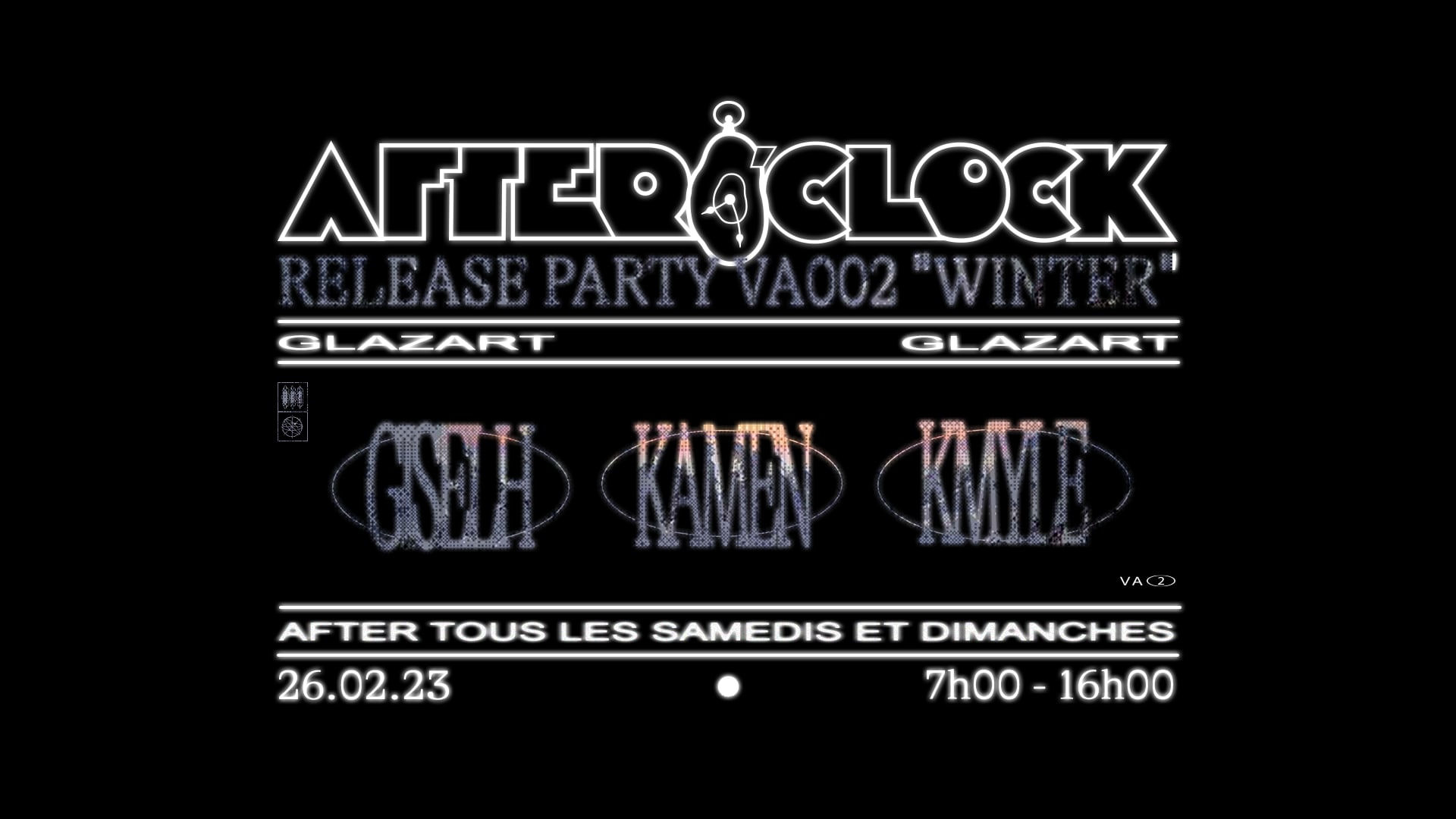 After O'clock ~ Release Party Winter : Giselh, Kamen, Kmyle Cover
