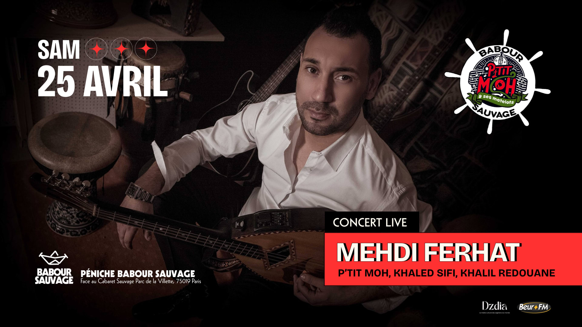 P'tit Moh Et Ses Matelots Invitent Mehdi Ferhat Cover