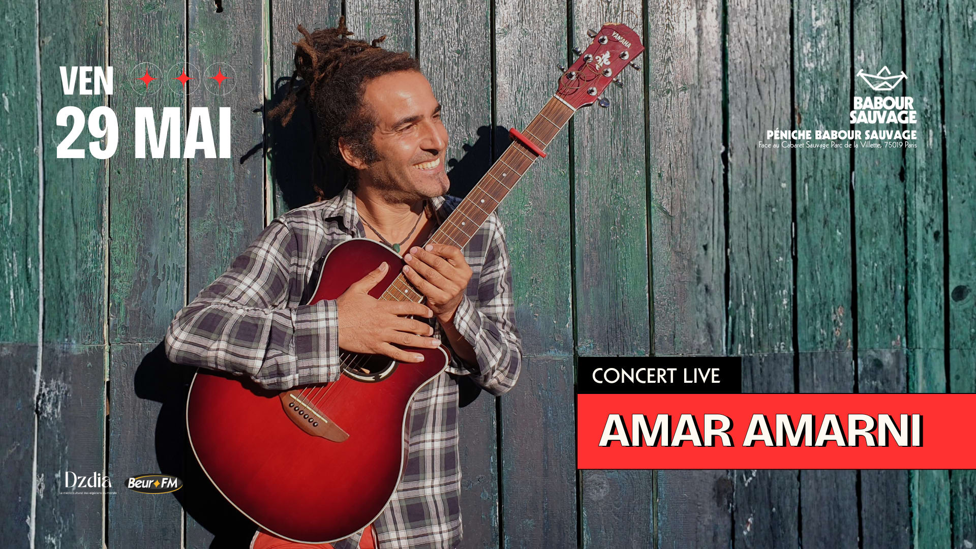 Amar Amarni Au Babour Sauvage Cover