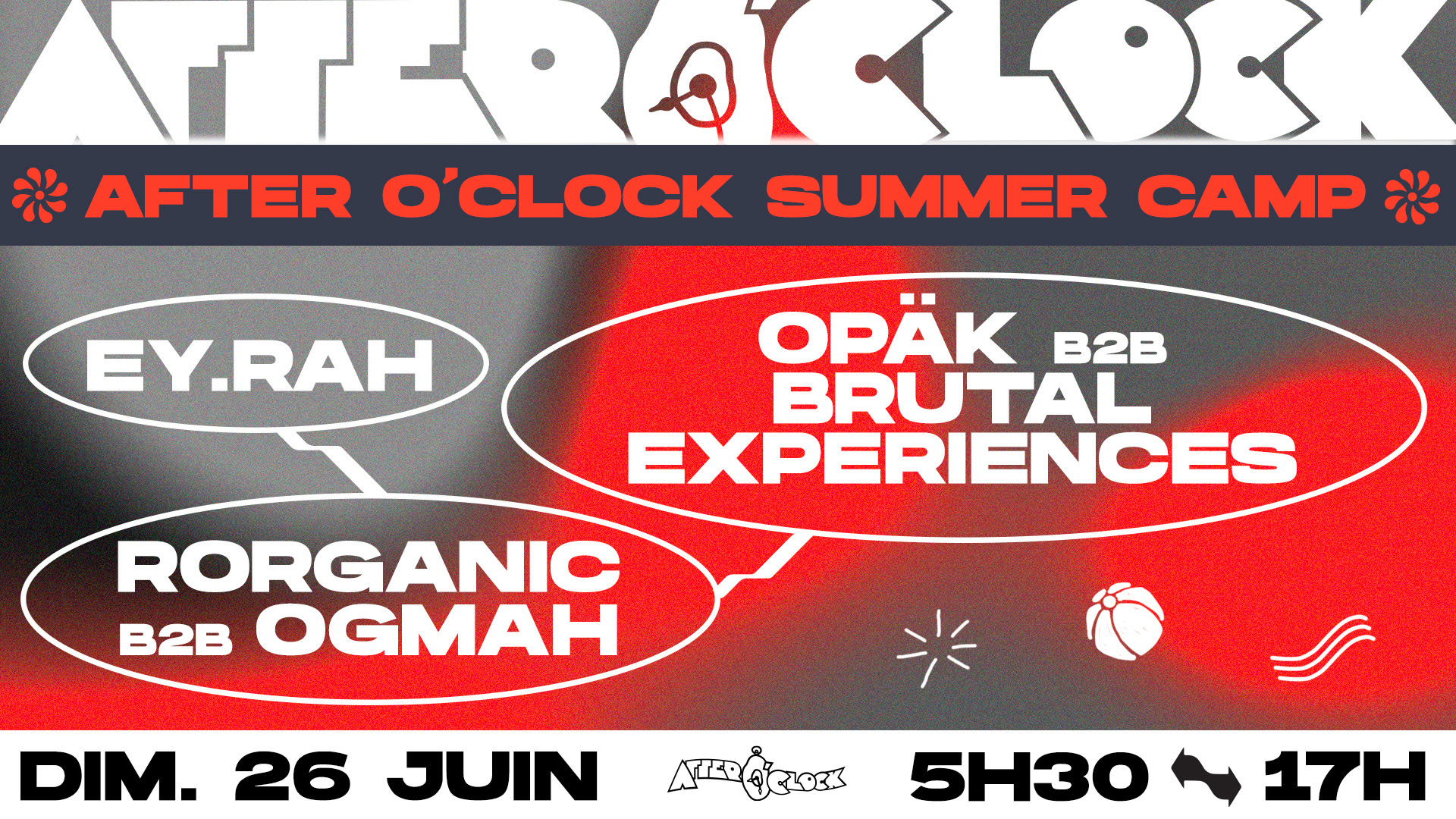 Askorn Records X After O'clock Summer Camp : Ey.Rah, Opäk, Rorganic... Cover
