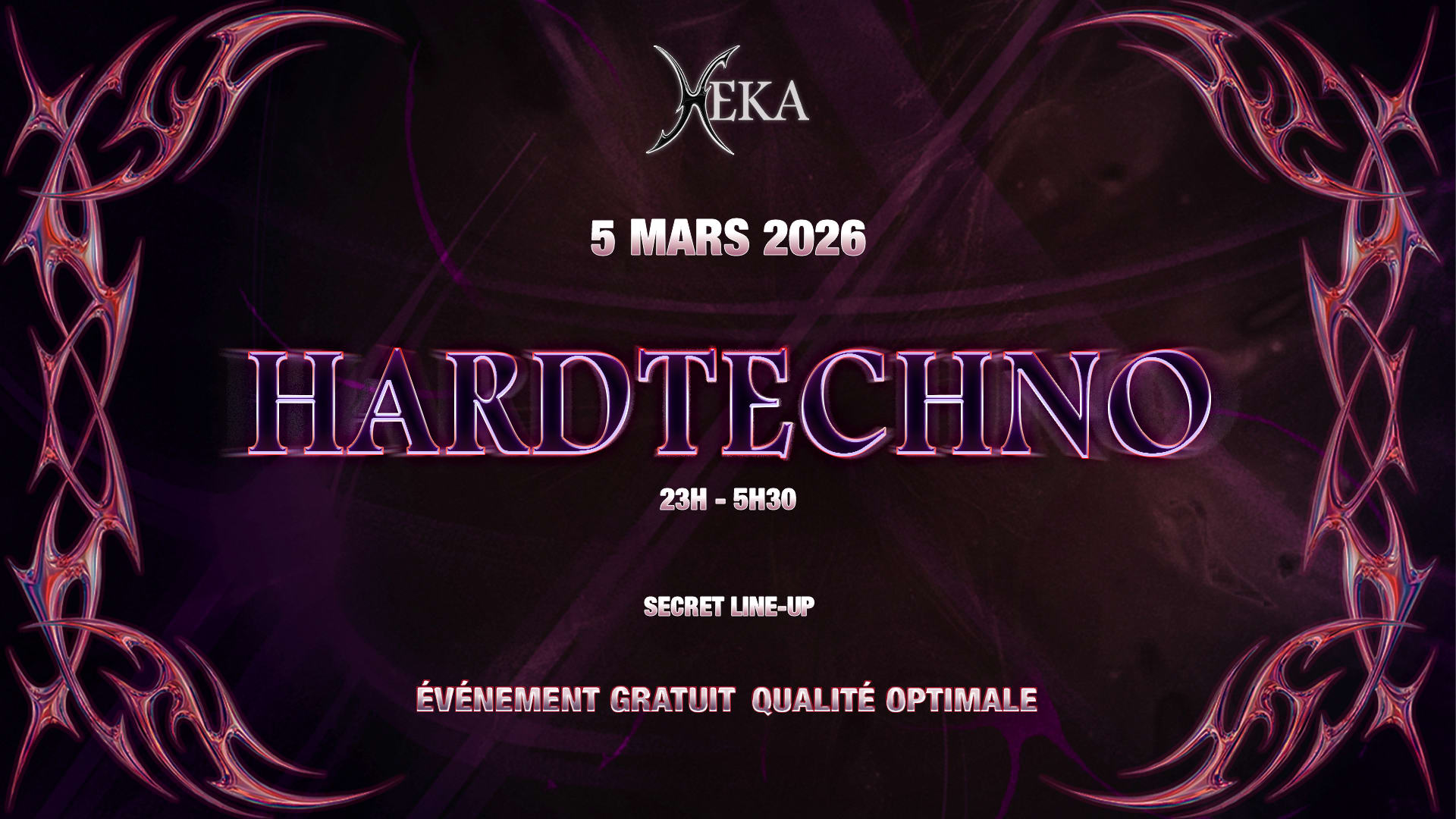 Heka - Free Event : Hardtechno #4 Cover