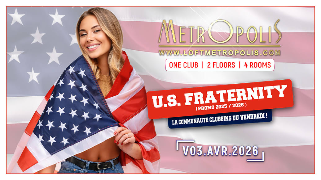U.S. Fraternity - Metropolis Paris Cover