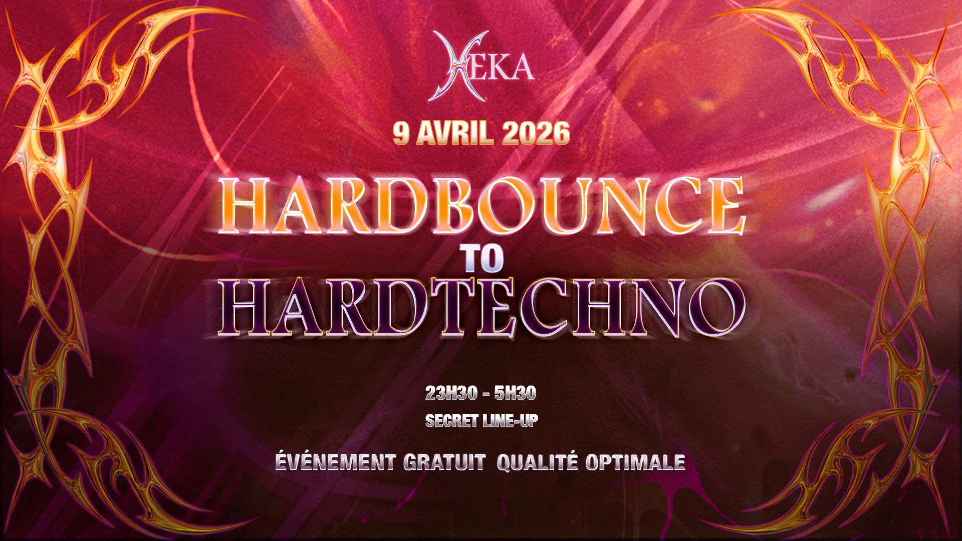 Heka - Free Event : Hardbounce To Hardtechno #9 Cover