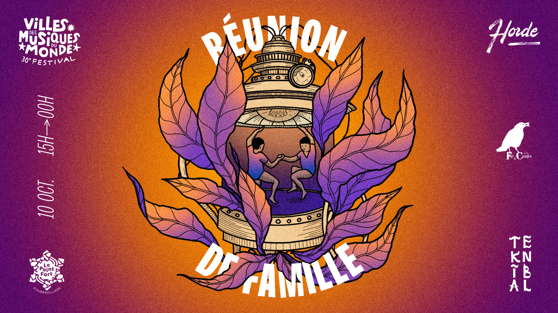 Réunion De Famille #3 : Teknibal · Horde · Fer À Coudre Cover