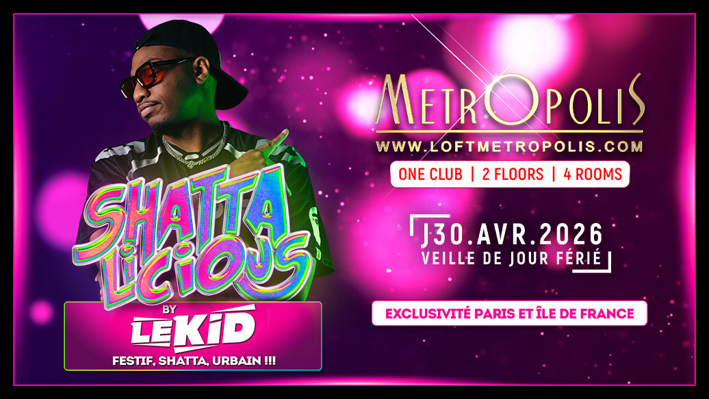 Shattalicious By Lekid - Metropolis Paris Cover