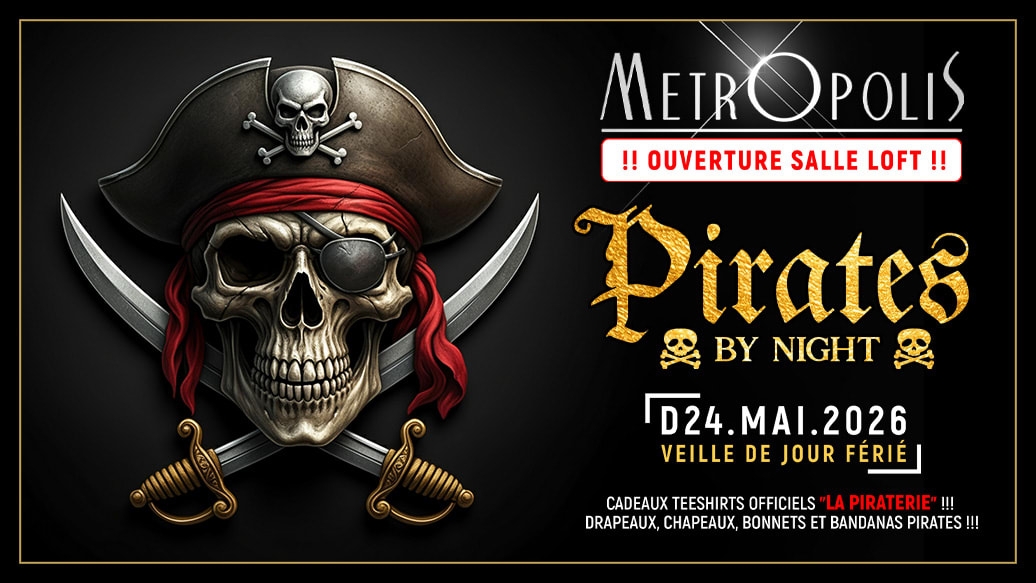 Pirates By Night - Metropolis Paris Cover