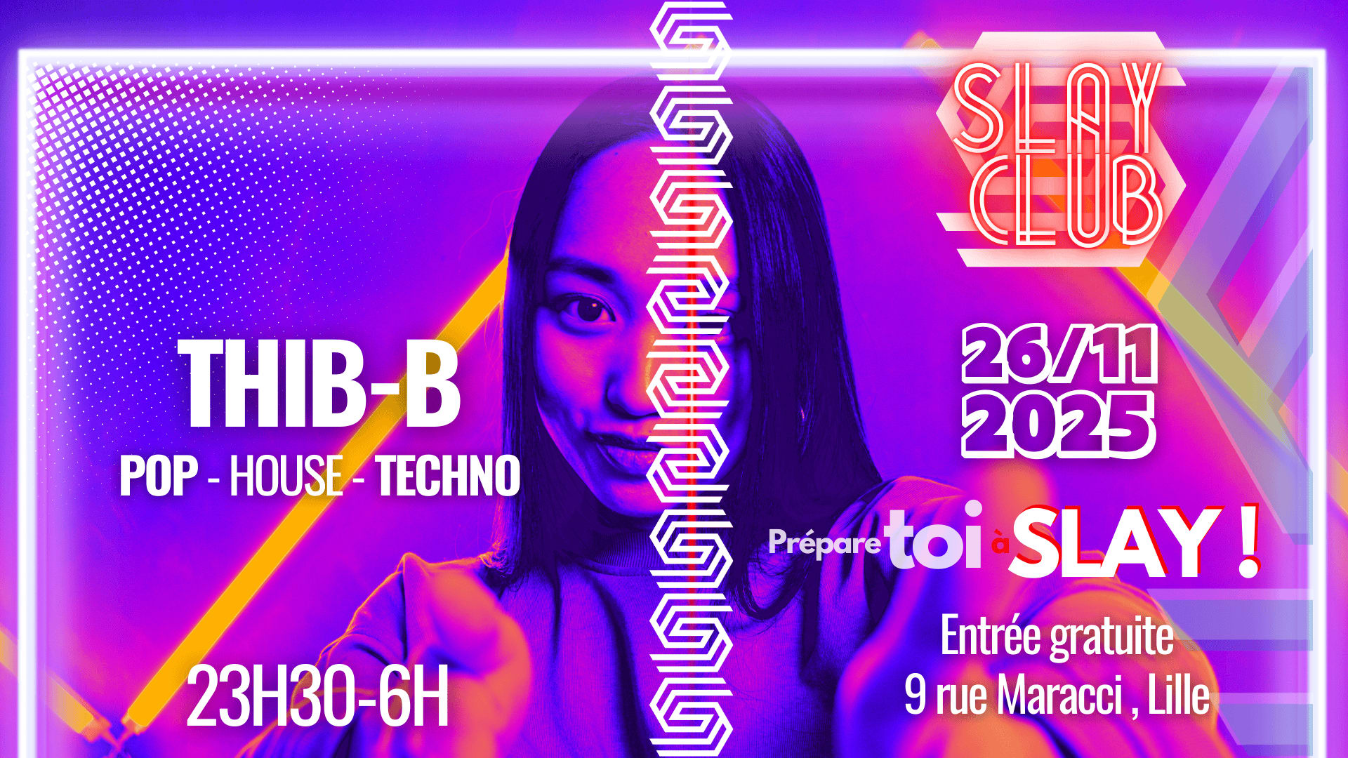 Slay Club : Thib B 26/11 Cover