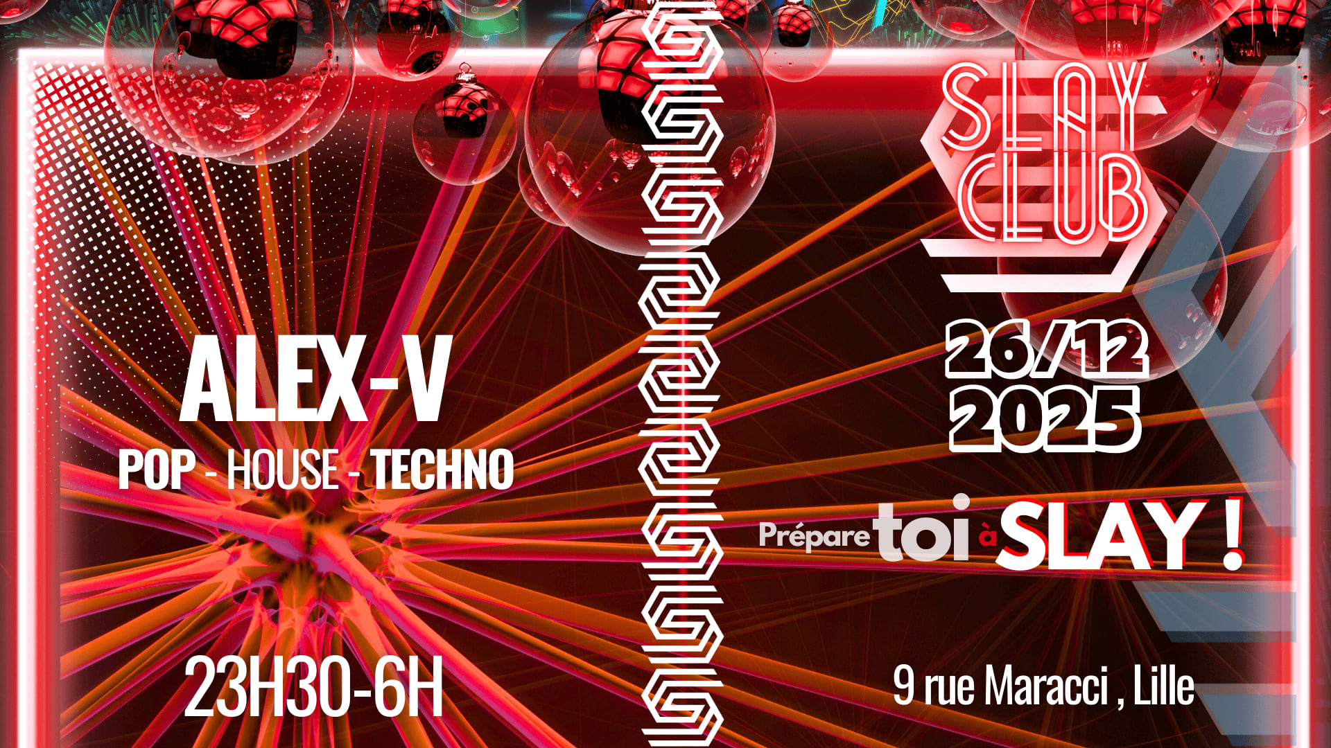 Slay Club : Alex V 26/12 Cover