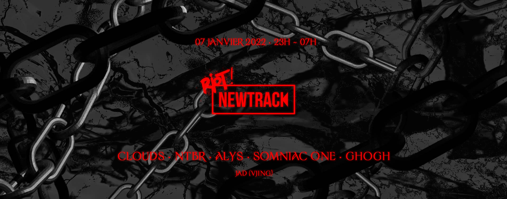 Newtrack Présente : Clouds L Somniac One L Ntbr L Alys L Ghogh Cover