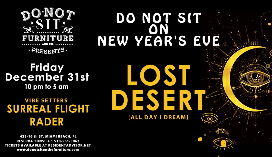 Do Not Sit On New Year's Eve Ft Lost Desert [All Day I Dream] Cover
