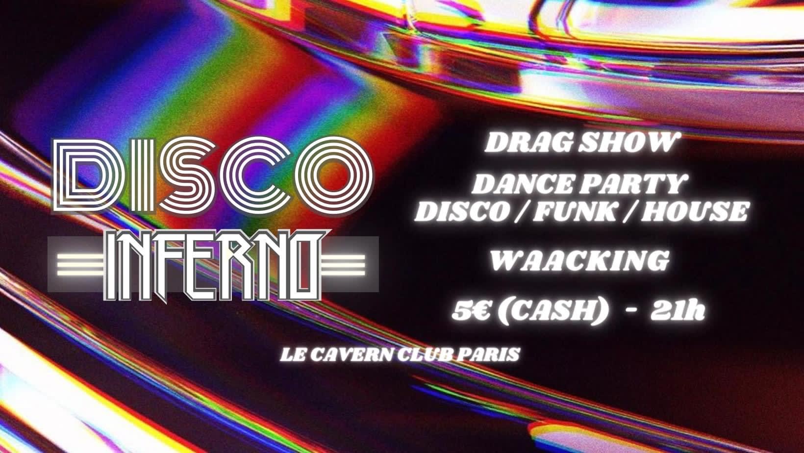 Disco Inferno Paris Cover