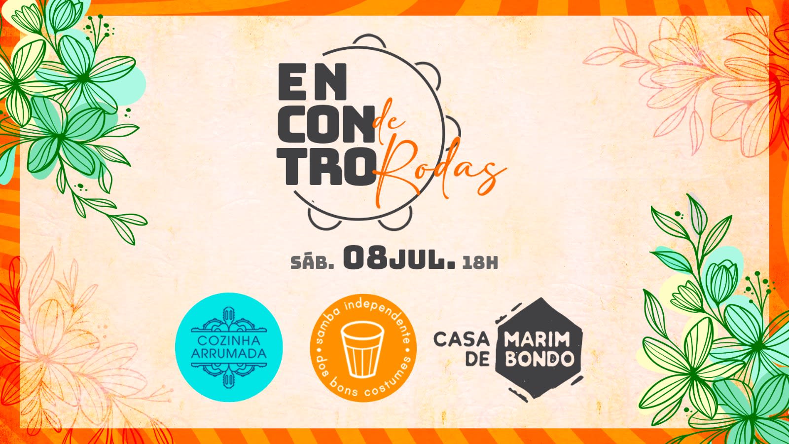 Encontro De Rodas: Casa De Marimbondo, Sibc E Cozinha Cover