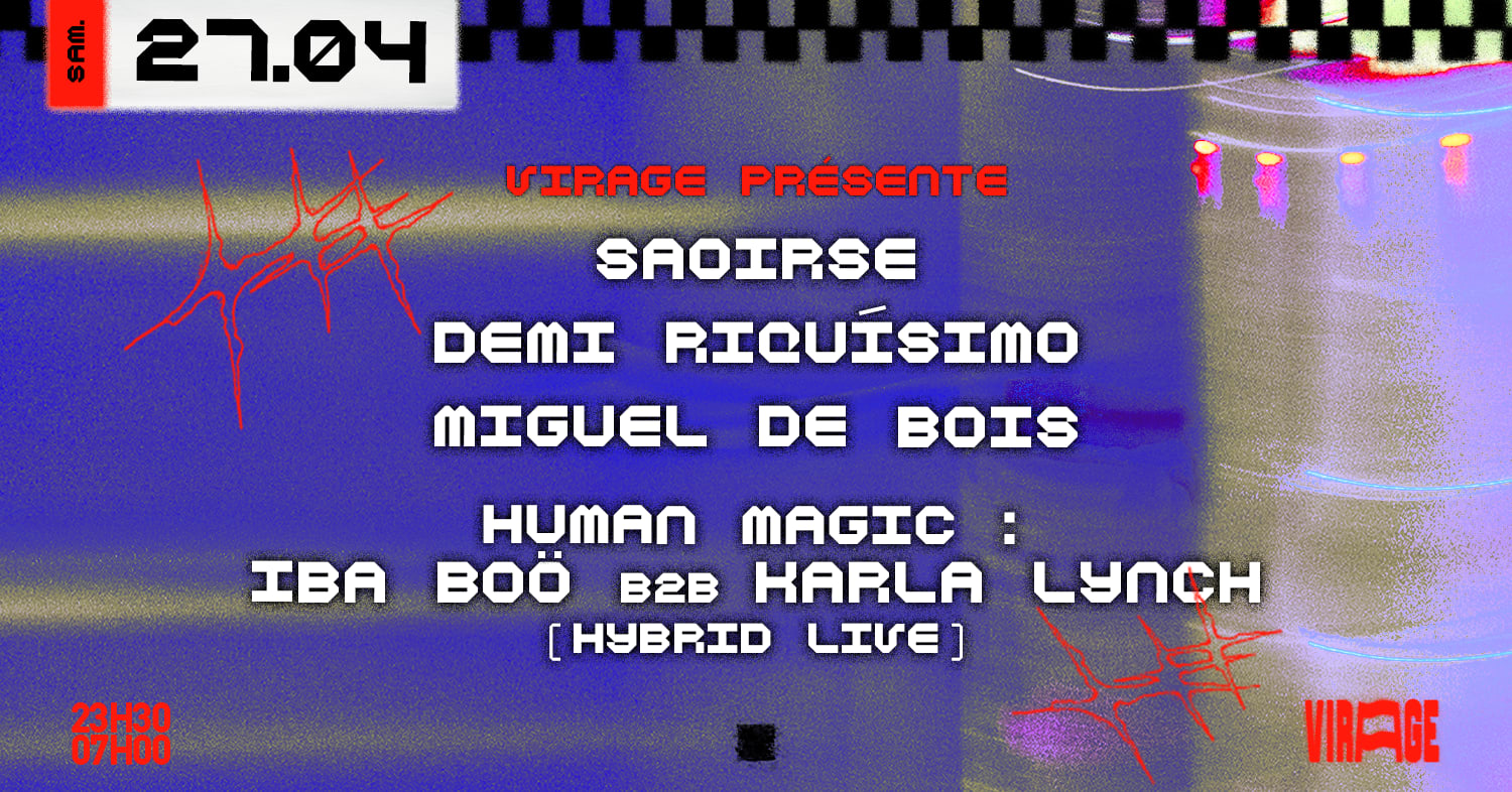 Virage Présente : Saoirse, Demi Riquísimo, Miguel De Bois Cover