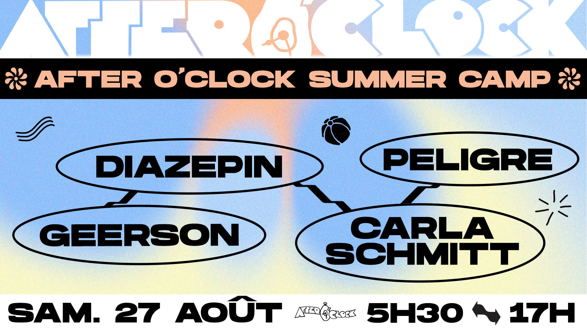 After O'clock Summer Camp : Carla Schmitt, Geerson, Diazepin, Peligre Cover