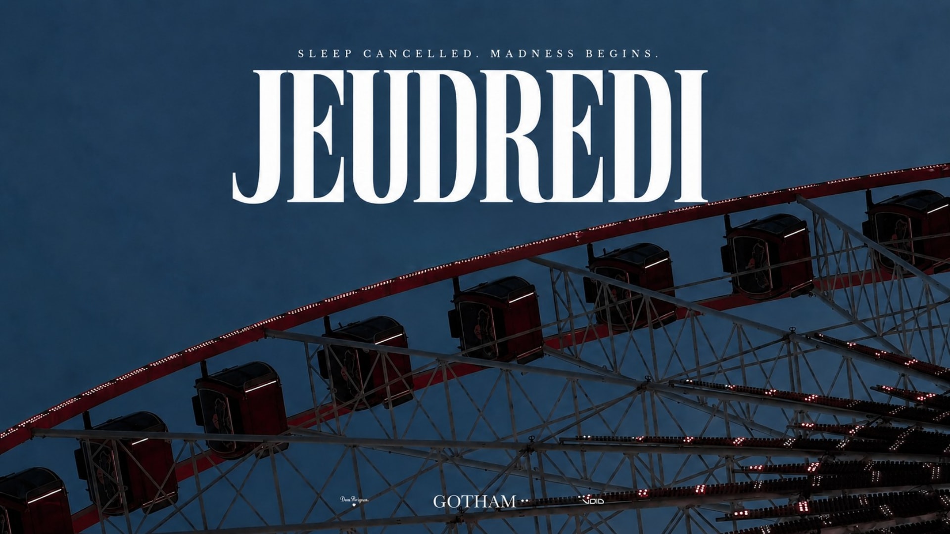 Jeudredi Cover