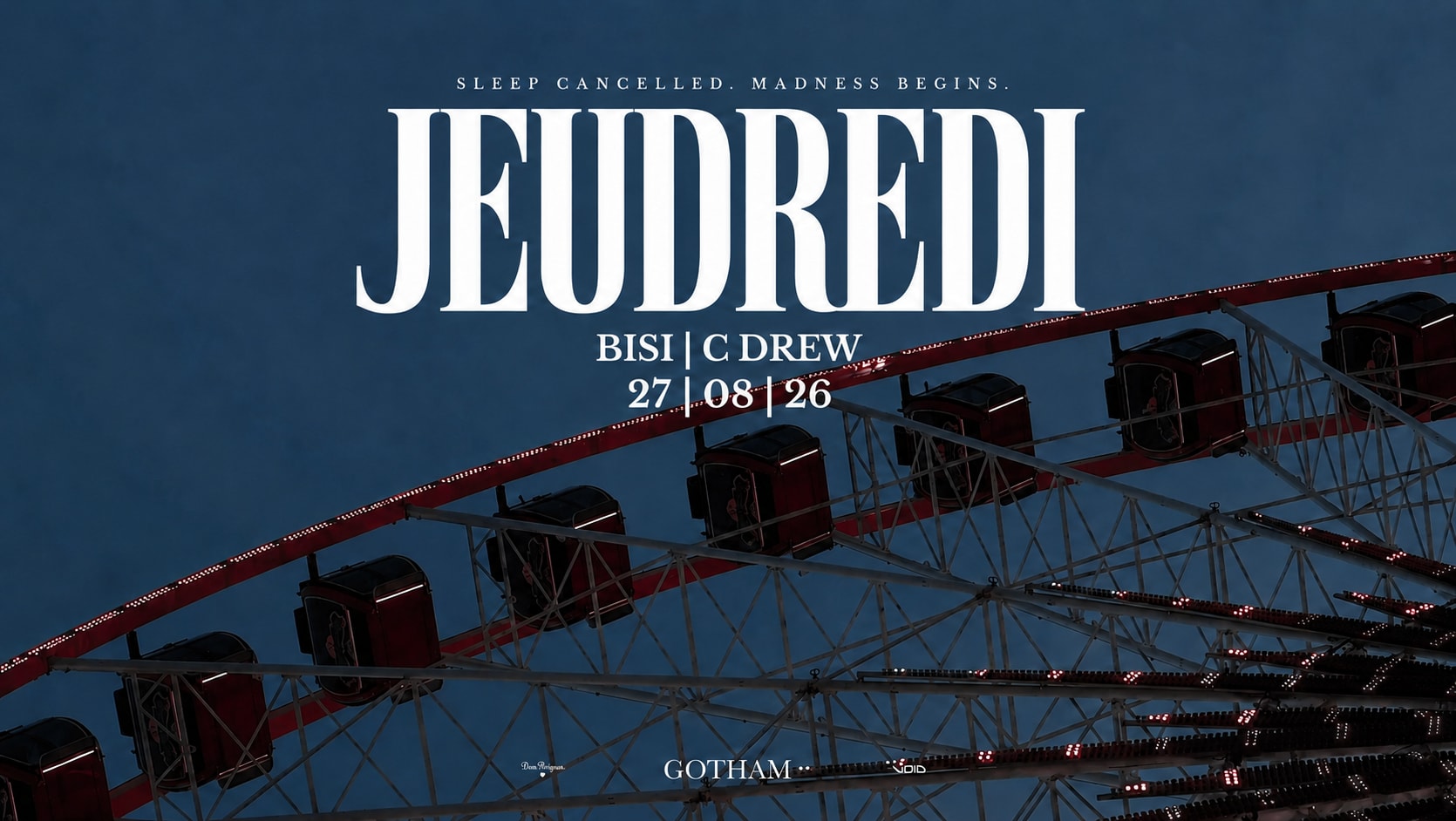 Jeudredi Cover