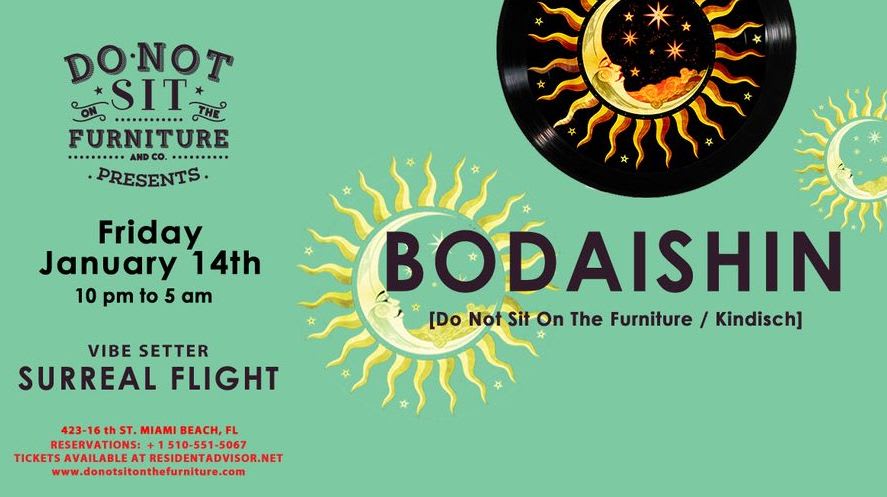 Bodaishin [Do Not Sit On The Furniture / Kindisch] Cover