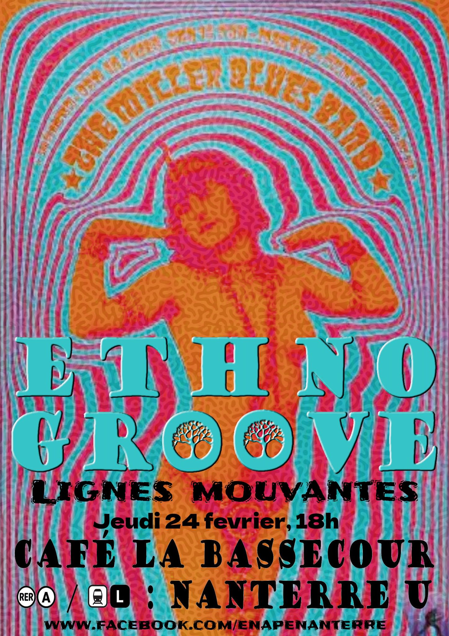 Ethnogroove : Lignes Mouvantes Cover