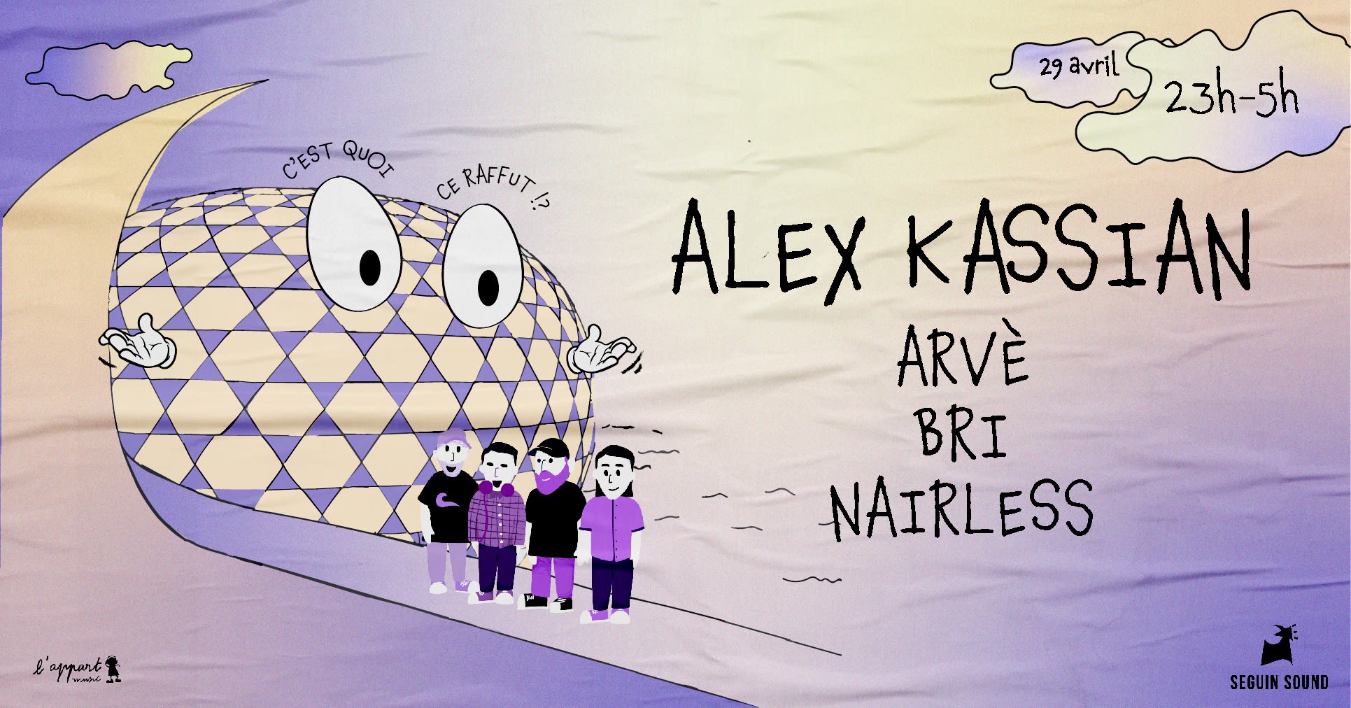 C'est Quoi Ce Raffut ?! #5 ‎• Alex Kassian Cover