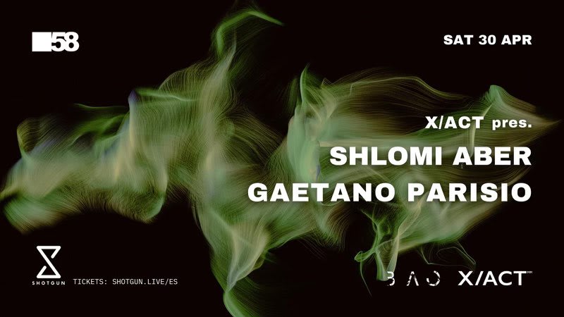 X/Act Pres. Shlomi Aber / Gaetano Parisio Cover