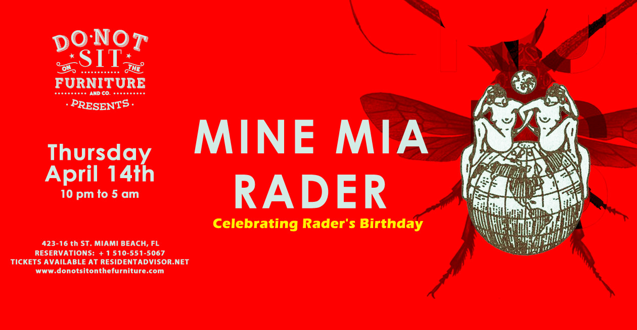 Mine Mia & Rader Cover