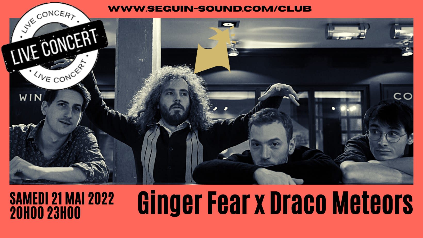 [Annulé]Seguin-Sound: Ginger Fear & Draco Meteors Cover