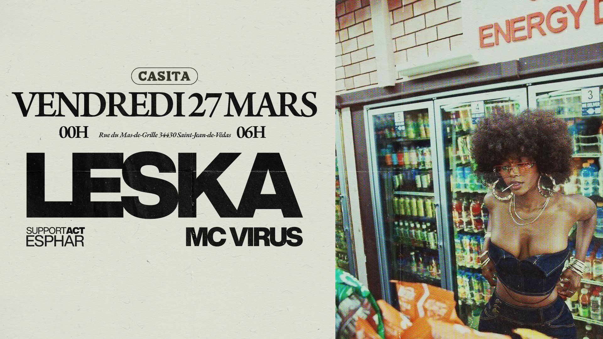 Ven 27 - Dj Leska Cover