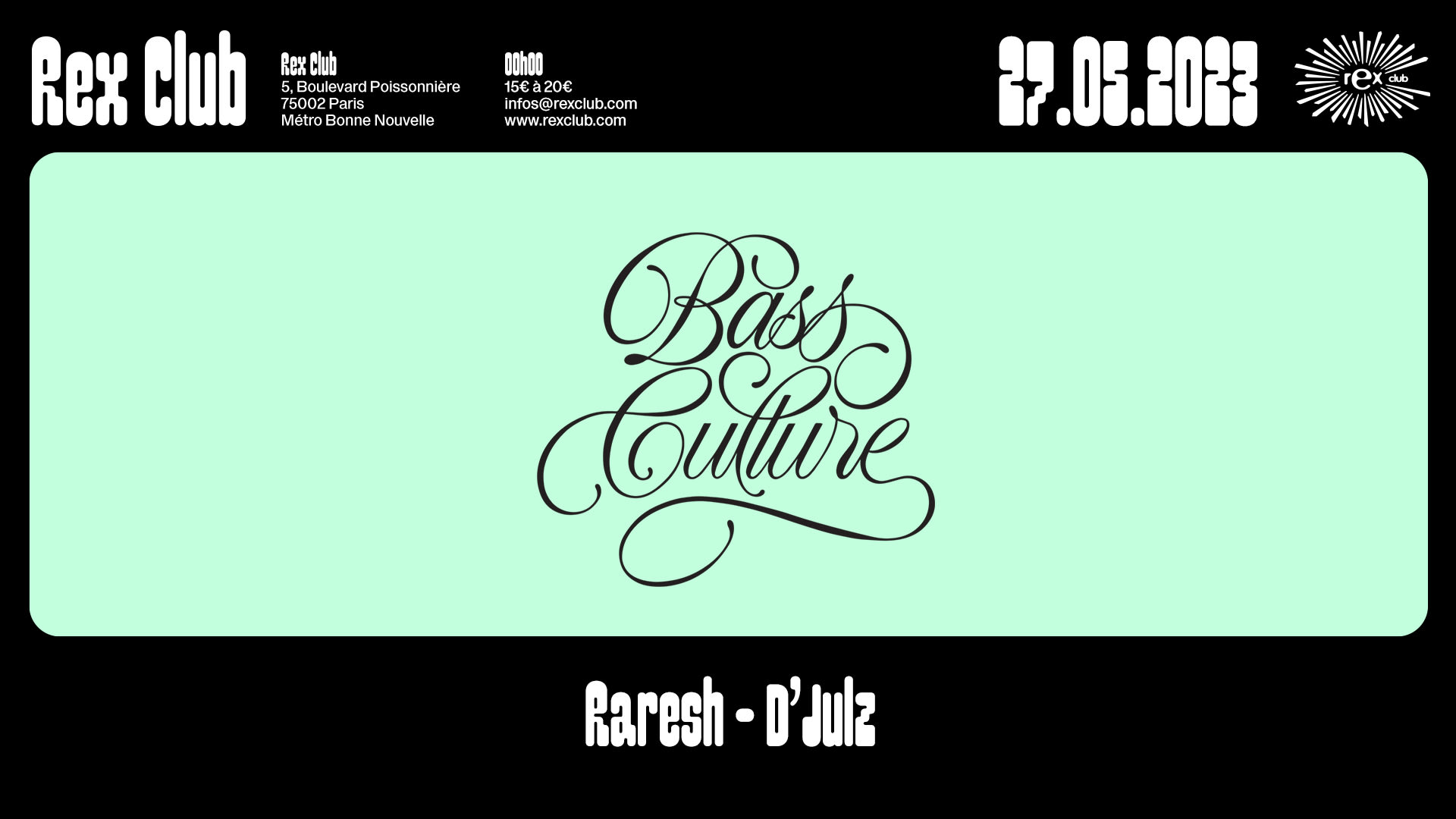 Bass Culture: Raresh & D'julz Cover